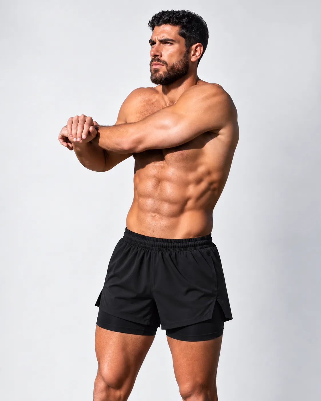 Hybrid Performance Shorts — worn from beach to street